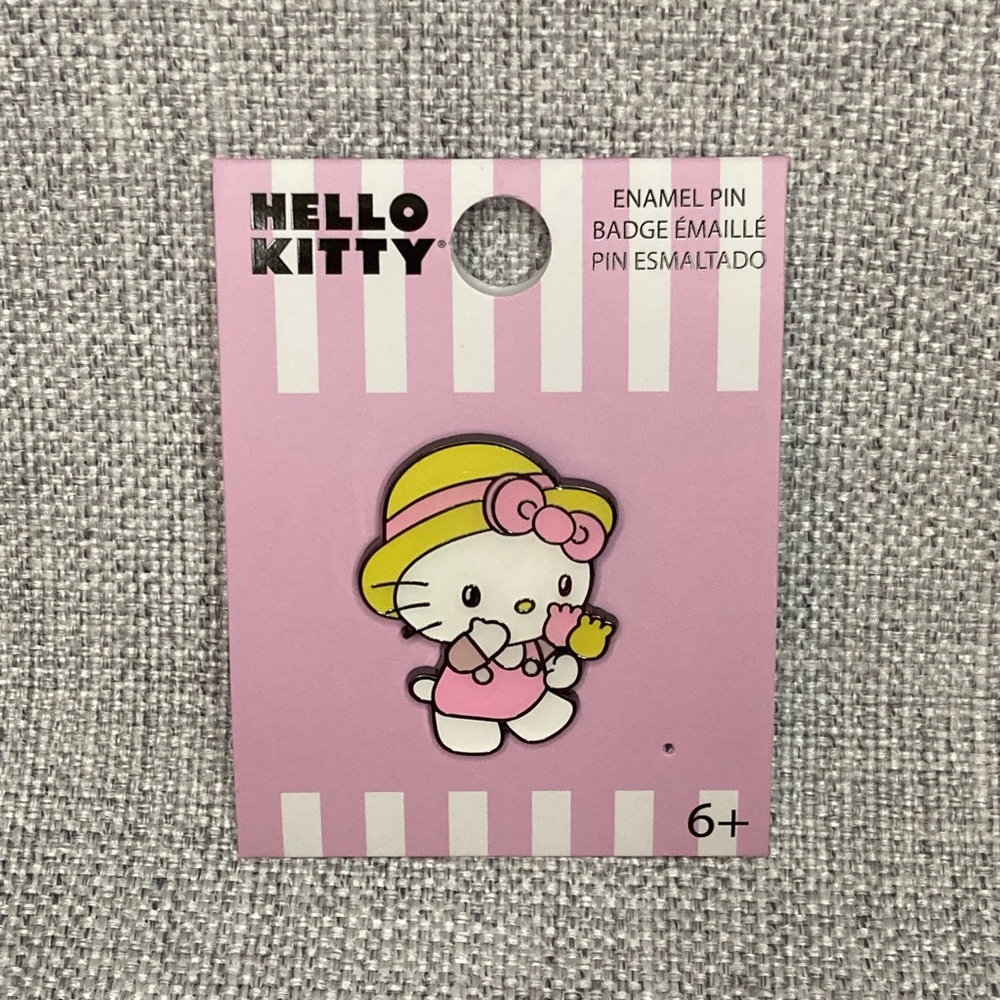 Loungefly Hello Kitty Flowers Enamel Pin